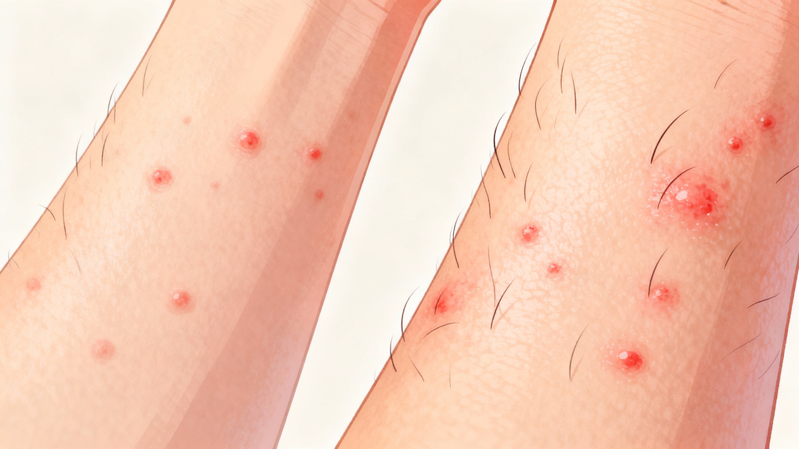 Featured image for The Battle of Bumps: Heat Rash vs Folliculitis – Know the Distinction